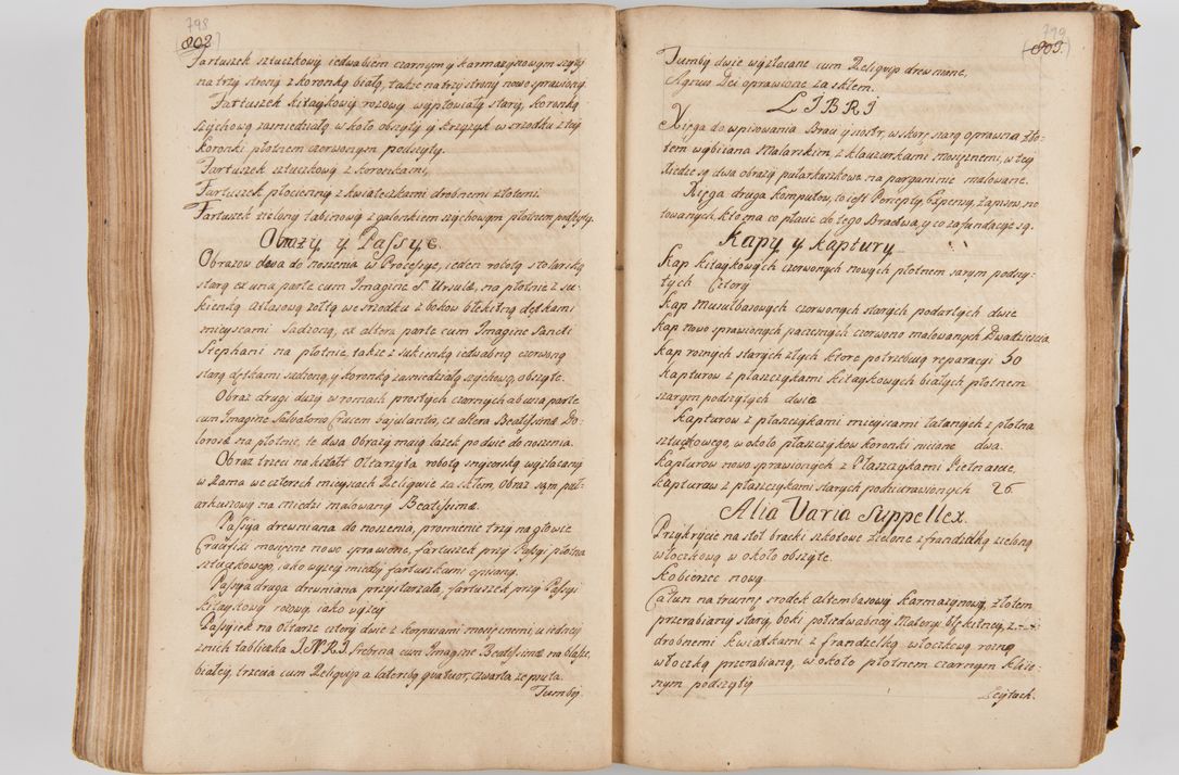Zdjęcie nr 440 dla obiektu archiwalnego: Acta visitationis ecclesiarum parachialium tum capellarum - oratorium, hospitalium, confraternitatum ac aliorum piorum locorum intra et extra civitatem Cracoviensem consistentium, vigore litterarum specialis commissionis Cel. Principis et. R.D. Andrea Stanislai Kostka in Załuskie Załuski episcopi Cracoviensis ducis Severiensis, per Hyacinthum Łopacki canonicum et archipraesbyterum Cracoviensem, canonicum et archipraesbyterum Cracoviensem, canonicum Sandomieriensem, visitatorem a.D. 1748 et sequentii conscripta