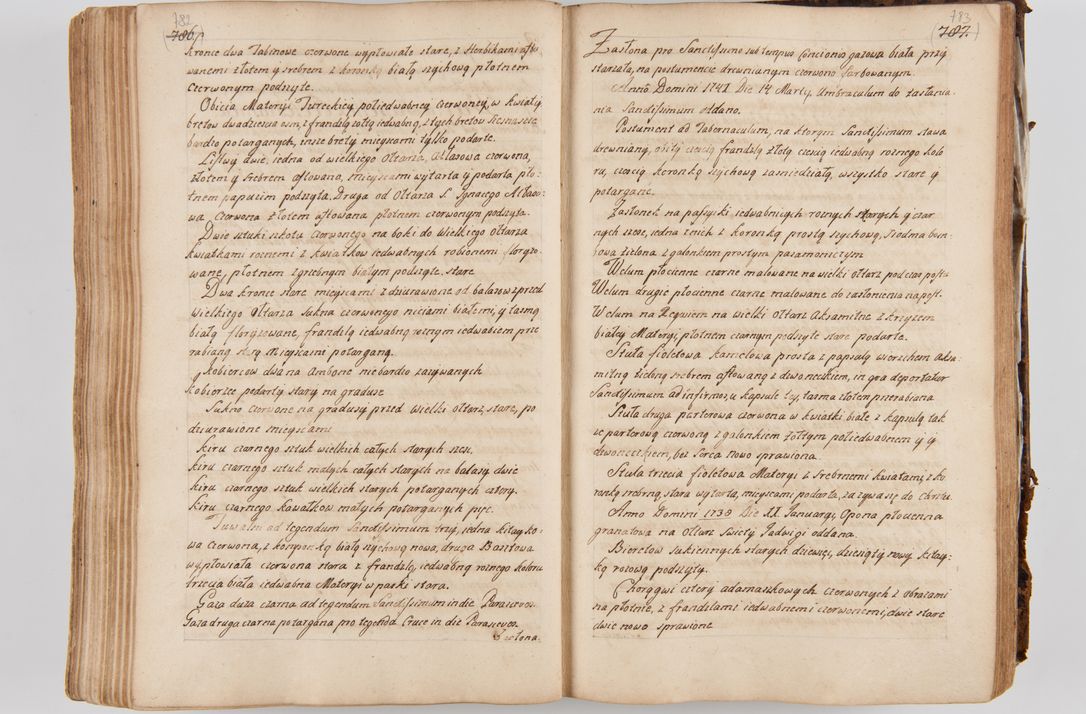 Zdjęcie nr 432 dla obiektu archiwalnego: Acta visitationis ecclesiarum parachialium tum capellarum - oratorium, hospitalium, confraternitatum ac aliorum piorum locorum intra et extra civitatem Cracoviensem consistentium, vigore litterarum specialis commissionis Cel. Principis et. R.D. Andrea Stanislai Kostka in Załuskie Załuski episcopi Cracoviensis ducis Severiensis, per Hyacinthum Łopacki canonicum et archipraesbyterum Cracoviensem, canonicum et archipraesbyterum Cracoviensem, canonicum Sandomieriensem, visitatorem a.D. 1748 et sequentii conscripta