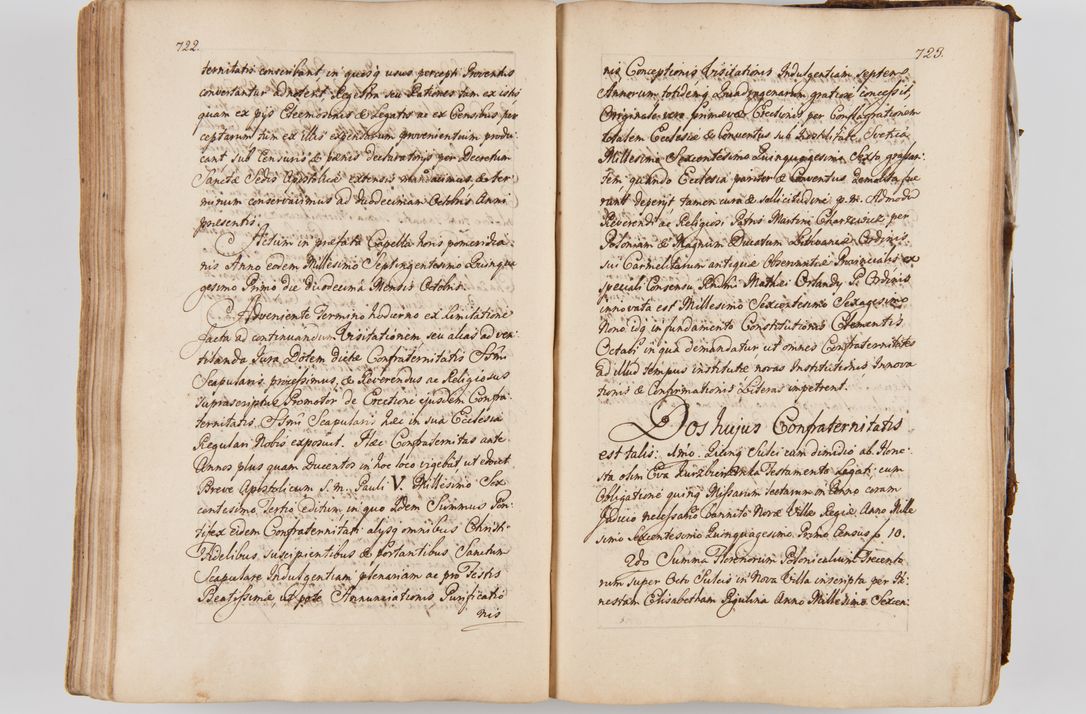 Zdjęcie nr 400 dla obiektu archiwalnego: Acta visitationis ecclesiarum parachialium tum capellarum - oratorium, hospitalium, confraternitatum ac aliorum piorum locorum intra et extra civitatem Cracoviensem consistentium, vigore litterarum specialis commissionis Cel. Principis et. R.D. Andrea Stanislai Kostka in Załuskie Załuski episcopi Cracoviensis ducis Severiensis, per Hyacinthum Łopacki canonicum et archipraesbyterum Cracoviensem, canonicum et archipraesbyterum Cracoviensem, canonicum Sandomieriensem, visitatorem a.D. 1748 et sequentii conscripta