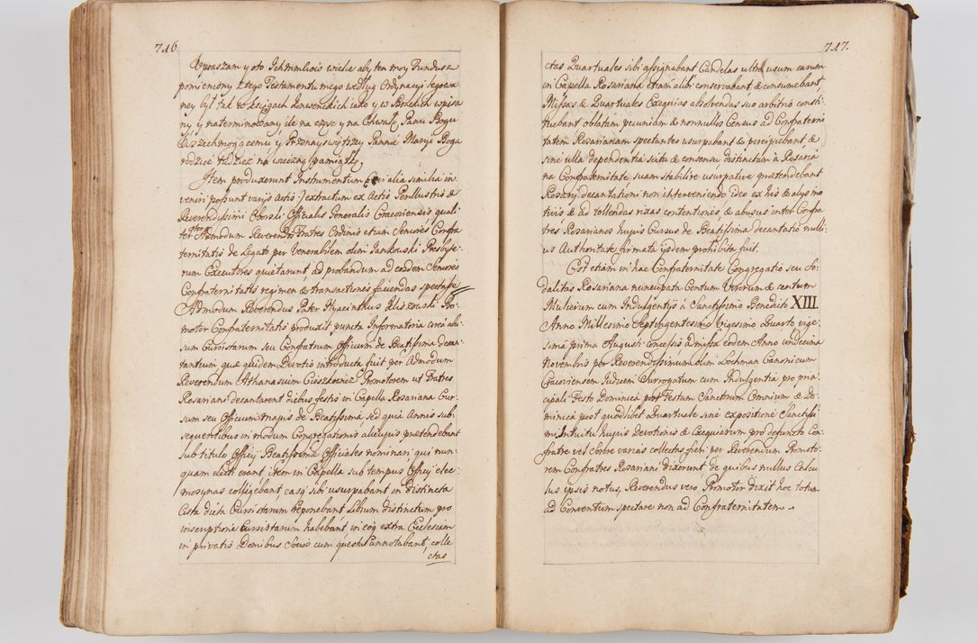 Zdjęcie nr 397 dla obiektu archiwalnego: Acta visitationis ecclesiarum parachialium tum capellarum - oratorium, hospitalium, confraternitatum ac aliorum piorum locorum intra et extra civitatem Cracoviensem consistentium, vigore litterarum specialis commissionis Cel. Principis et. R.D. Andrea Stanislai Kostka in Załuskie Załuski episcopi Cracoviensis ducis Severiensis, per Hyacinthum Łopacki canonicum et archipraesbyterum Cracoviensem, canonicum et archipraesbyterum Cracoviensem, canonicum Sandomieriensem, visitatorem a.D. 1748 et sequentii conscripta