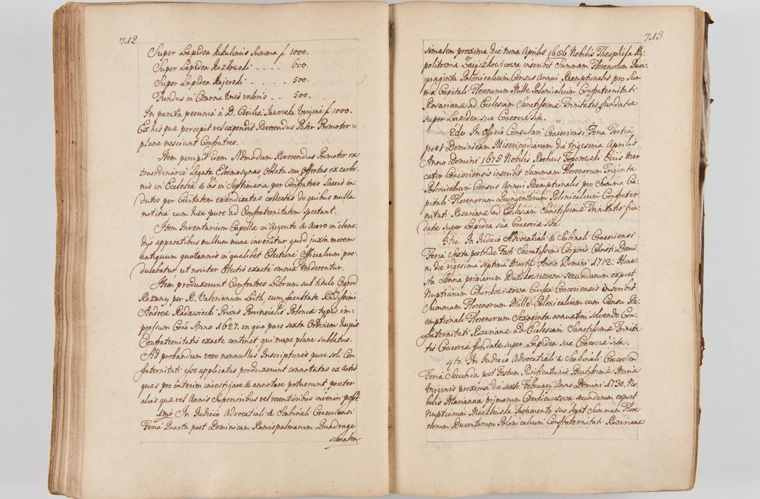 Zdjęcie nr 394 dla obiektu archiwalnego: Acta visitationis ecclesiarum parachialium tum capellarum - oratorium, hospitalium, confraternitatum ac aliorum piorum locorum intra et extra civitatem Cracoviensem consistentium, vigore litterarum specialis commissionis Cel. Principis et. R.D. Andrea Stanislai Kostka in Załuskie Załuski episcopi Cracoviensis ducis Severiensis, per Hyacinthum Łopacki canonicum et archipraesbyterum Cracoviensem, canonicum et archipraesbyterum Cracoviensem, canonicum Sandomieriensem, visitatorem a.D. 1748 et sequentii conscripta