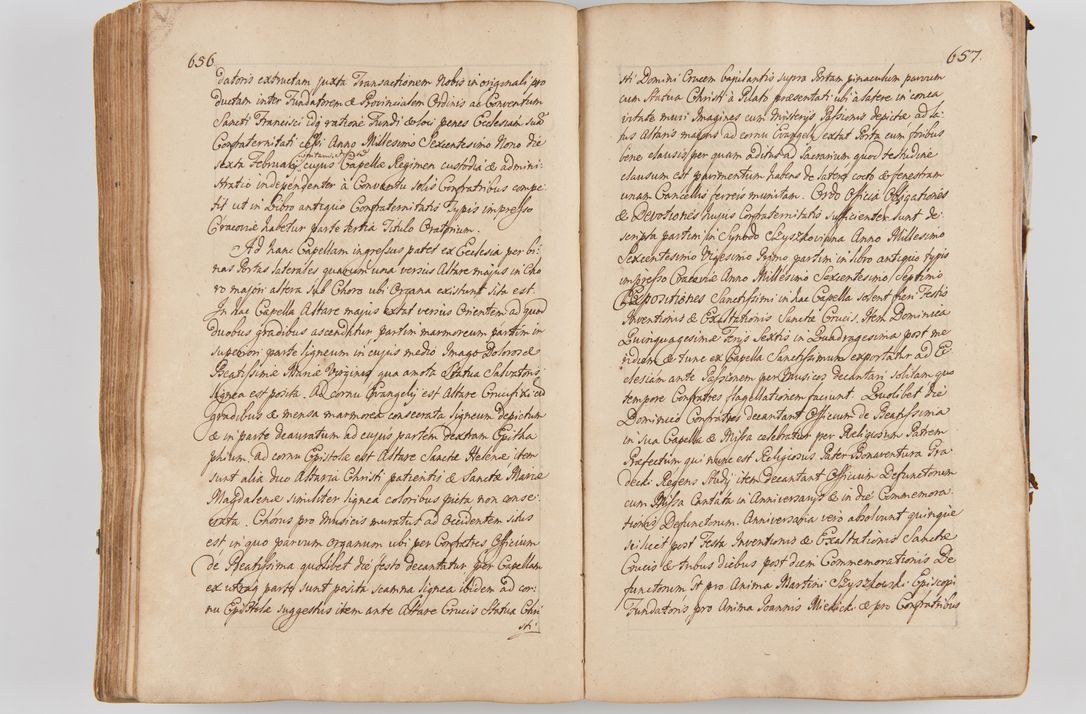 Zdjęcie nr 364 dla obiektu archiwalnego: Acta visitationis ecclesiarum parachialium tum capellarum - oratorium, hospitalium, confraternitatum ac aliorum piorum locorum intra et extra civitatem Cracoviensem consistentium, vigore litterarum specialis commissionis Cel. Principis et. R.D. Andrea Stanislai Kostka in Załuskie Załuski episcopi Cracoviensis ducis Severiensis, per Hyacinthum Łopacki canonicum et archipraesbyterum Cracoviensem, canonicum et archipraesbyterum Cracoviensem, canonicum Sandomieriensem, visitatorem a.D. 1748 et sequentii conscripta