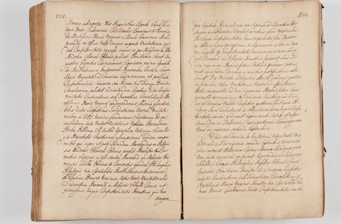Zdjęcie nr 352 dla obiektu archiwalnego: Acta visitationis ecclesiarum parachialium tum capellarum - oratorium, hospitalium, confraternitatum ac aliorum piorum locorum intra et extra civitatem Cracoviensem consistentium, vigore litterarum specialis commissionis Cel. Principis et. R.D. Andrea Stanislai Kostka in Załuskie Załuski episcopi Cracoviensis ducis Severiensis, per Hyacinthum Łopacki canonicum et archipraesbyterum Cracoviensem, canonicum et archipraesbyterum Cracoviensem, canonicum Sandomieriensem, visitatorem a.D. 1748 et sequentii conscripta