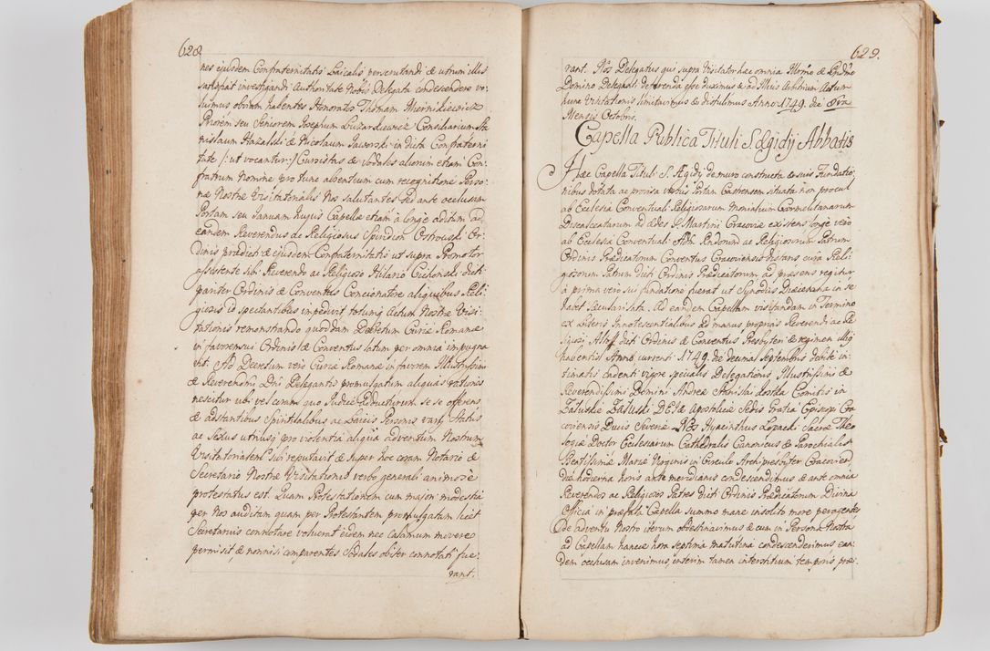 Zdjęcie nr 350 dla obiektu archiwalnego: Acta visitationis ecclesiarum parachialium tum capellarum - oratorium, hospitalium, confraternitatum ac aliorum piorum locorum intra et extra civitatem Cracoviensem consistentium, vigore litterarum specialis commissionis Cel. Principis et. R.D. Andrea Stanislai Kostka in Załuskie Załuski episcopi Cracoviensis ducis Severiensis, per Hyacinthum Łopacki canonicum et archipraesbyterum Cracoviensem, canonicum et archipraesbyterum Cracoviensem, canonicum Sandomieriensem, visitatorem a.D. 1748 et sequentii conscripta