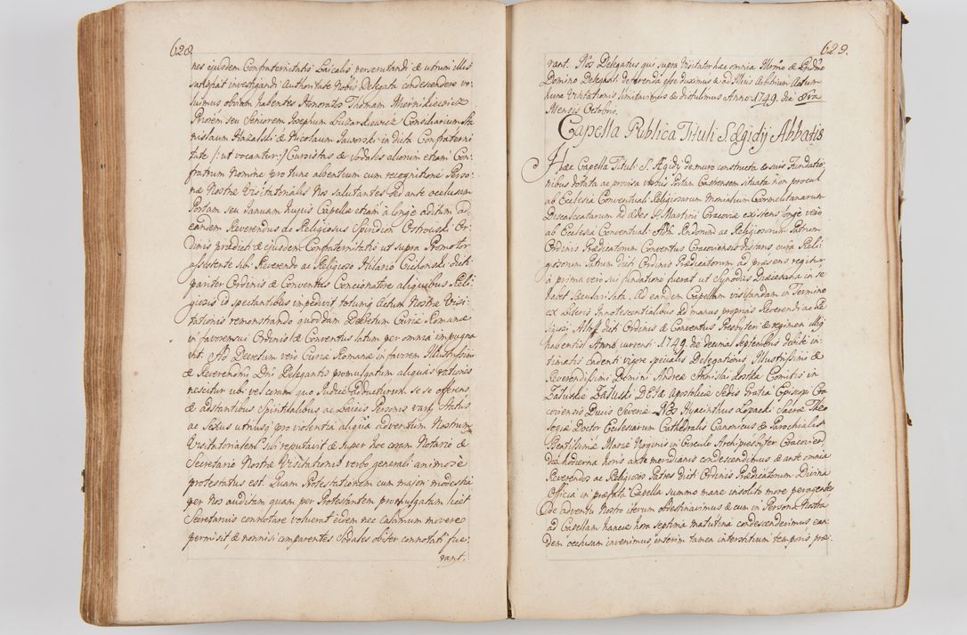 Zdjęcie nr 349 dla obiektu archiwalnego: Acta visitationis ecclesiarum parachialium tum capellarum - oratorium, hospitalium, confraternitatum ac aliorum piorum locorum intra et extra civitatem Cracoviensem consistentium, vigore litterarum specialis commissionis Cel. Principis et. R.D. Andrea Stanislai Kostka in Załuskie Załuski episcopi Cracoviensis ducis Severiensis, per Hyacinthum Łopacki canonicum et archipraesbyterum Cracoviensem, canonicum et archipraesbyterum Cracoviensem, canonicum Sandomieriensem, visitatorem a.D. 1748 et sequentii conscripta