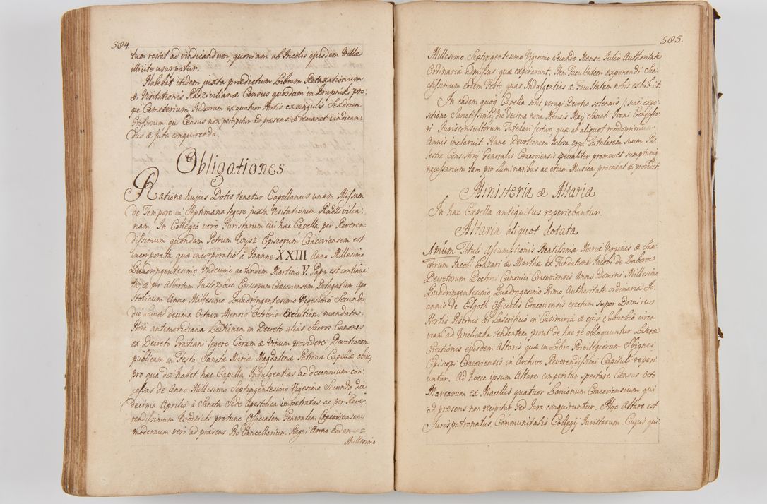 Zdjęcie nr 327 dla obiektu archiwalnego: Acta visitationis ecclesiarum parachialium tum capellarum - oratorium, hospitalium, confraternitatum ac aliorum piorum locorum intra et extra civitatem Cracoviensem consistentium, vigore litterarum specialis commissionis Cel. Principis et. R.D. Andrea Stanislai Kostka in Załuskie Załuski episcopi Cracoviensis ducis Severiensis, per Hyacinthum Łopacki canonicum et archipraesbyterum Cracoviensem, canonicum et archipraesbyterum Cracoviensem, canonicum Sandomieriensem, visitatorem a.D. 1748 et sequentii conscripta