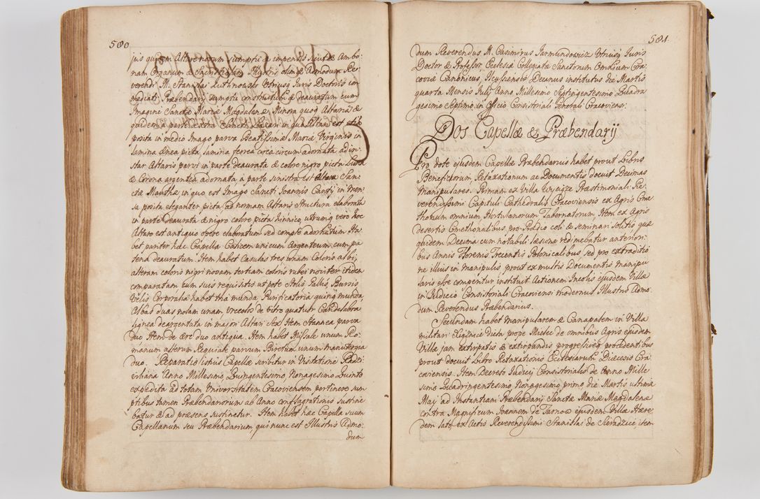 Zdjęcie nr 325 dla obiektu archiwalnego: Acta visitationis ecclesiarum parachialium tum capellarum - oratorium, hospitalium, confraternitatum ac aliorum piorum locorum intra et extra civitatem Cracoviensem consistentium, vigore litterarum specialis commissionis Cel. Principis et. R.D. Andrea Stanislai Kostka in Załuskie Załuski episcopi Cracoviensis ducis Severiensis, per Hyacinthum Łopacki canonicum et archipraesbyterum Cracoviensem, canonicum et archipraesbyterum Cracoviensem, canonicum Sandomieriensem, visitatorem a.D. 1748 et sequentii conscripta