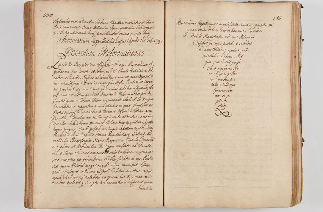 Zdjęcie nr 314 dla obiektu archiwalnego: Acta visitationis ecclesiarum parachialium tum capellarum - oratorium, hospitalium, confraternitatum ac aliorum piorum locorum intra et extra civitatem Cracoviensem consistentium, vigore litterarum specialis commissionis Cel. Principis et. R.D. Andrea Stanislai Kostka in Załuskie Załuski episcopi Cracoviensis ducis Severiensis, per Hyacinthum Łopacki canonicum et archipraesbyterum Cracoviensem, canonicum et archipraesbyterum Cracoviensem, canonicum Sandomieriensem, visitatorem a.D. 1748 et sequentii conscripta