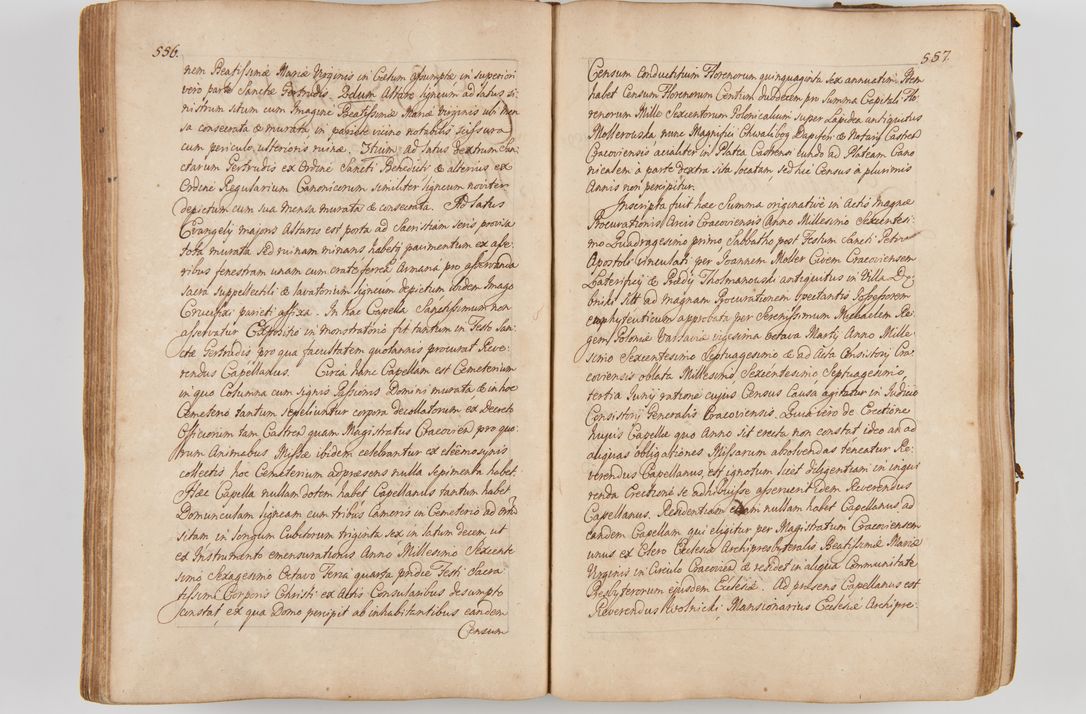 Zdjęcie nr 313 dla obiektu archiwalnego: Acta visitationis ecclesiarum parachialium tum capellarum - oratorium, hospitalium, confraternitatum ac aliorum piorum locorum intra et extra civitatem Cracoviensem consistentium, vigore litterarum specialis commissionis Cel. Principis et. R.D. Andrea Stanislai Kostka in Załuskie Załuski episcopi Cracoviensis ducis Severiensis, per Hyacinthum Łopacki canonicum et archipraesbyterum Cracoviensem, canonicum et archipraesbyterum Cracoviensem, canonicum Sandomieriensem, visitatorem a.D. 1748 et sequentii conscripta