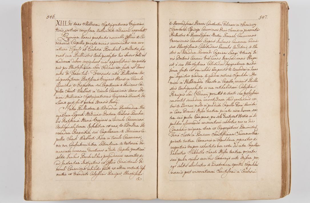 Zdjęcie nr 308 dla obiektu archiwalnego: Acta visitationis ecclesiarum parachialium tum capellarum - oratorium, hospitalium, confraternitatum ac aliorum piorum locorum intra et extra civitatem Cracoviensem consistentium, vigore litterarum specialis commissionis Cel. Principis et. R.D. Andrea Stanislai Kostka in Załuskie Załuski episcopi Cracoviensis ducis Severiensis, per Hyacinthum Łopacki canonicum et archipraesbyterum Cracoviensem, canonicum et archipraesbyterum Cracoviensem, canonicum Sandomieriensem, visitatorem a.D. 1748 et sequentii conscripta