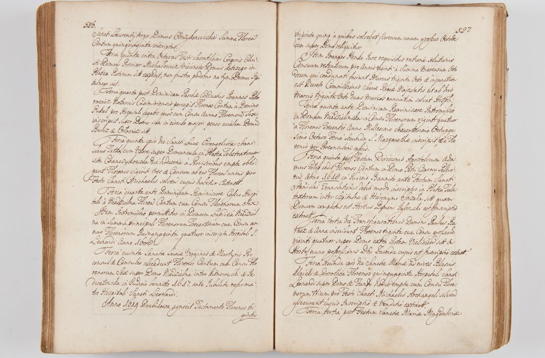 Zdjęcie nr 299 dla obiektu archiwalnego: Acta visitationis ecclesiarum parachialium tum capellarum - oratorium, hospitalium, confraternitatum ac aliorum piorum locorum intra et extra civitatem Cracoviensem consistentium, vigore litterarum specialis commissionis Cel. Principis et. R.D. Andrea Stanislai Kostka in Załuskie Załuski episcopi Cracoviensis ducis Severiensis, per Hyacinthum Łopacki canonicum et archipraesbyterum Cracoviensem, canonicum et archipraesbyterum Cracoviensem, canonicum Sandomieriensem, visitatorem a.D. 1748 et sequentii conscripta