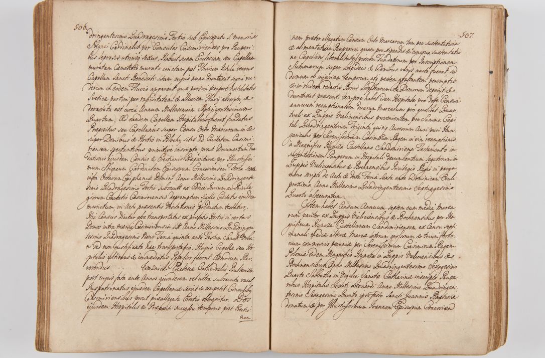 Zdjęcie nr 289 dla obiektu archiwalnego: Acta visitationis ecclesiarum parachialium tum capellarum - oratorium, hospitalium, confraternitatum ac aliorum piorum locorum intra et extra civitatem Cracoviensem consistentium, vigore litterarum specialis commissionis Cel. Principis et. R.D. Andrea Stanislai Kostka in Załuskie Załuski episcopi Cracoviensis ducis Severiensis, per Hyacinthum Łopacki canonicum et archipraesbyterum Cracoviensem, canonicum et archipraesbyterum Cracoviensem, canonicum Sandomieriensem, visitatorem a.D. 1748 et sequentii conscripta