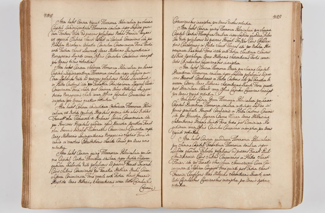 Zdjęcie nr 279 dla obiektu archiwalnego: Acta visitationis ecclesiarum parachialium tum capellarum - oratorium, hospitalium, confraternitatum ac aliorum piorum locorum intra et extra civitatem Cracoviensem consistentium, vigore litterarum specialis commissionis Cel. Principis et. R.D. Andrea Stanislai Kostka in Załuskie Załuski episcopi Cracoviensis ducis Severiensis, per Hyacinthum Łopacki canonicum et archipraesbyterum Cracoviensem, canonicum et archipraesbyterum Cracoviensem, canonicum Sandomieriensem, visitatorem a.D. 1748 et sequentii conscripta