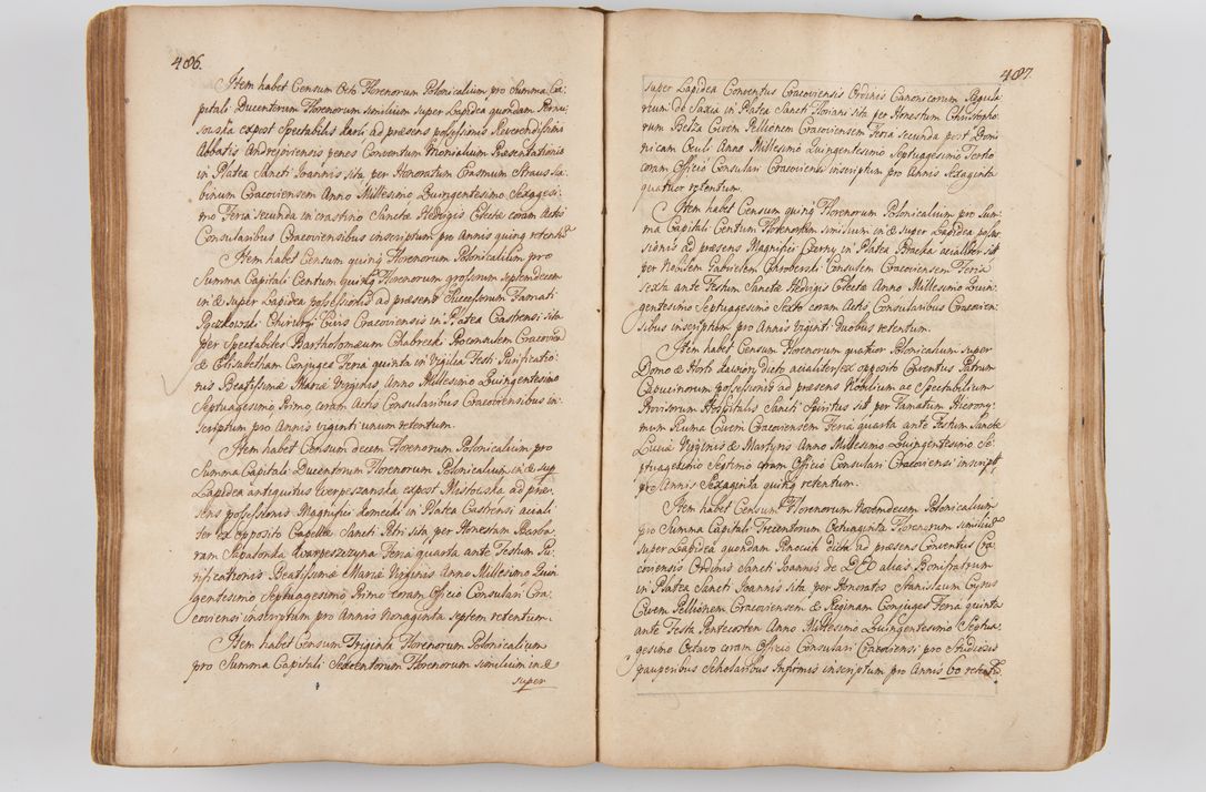 Zdjęcie nr 278 dla obiektu archiwalnego: Acta visitationis ecclesiarum parachialium tum capellarum - oratorium, hospitalium, confraternitatum ac aliorum piorum locorum intra et extra civitatem Cracoviensem consistentium, vigore litterarum specialis commissionis Cel. Principis et. R.D. Andrea Stanislai Kostka in Załuskie Załuski episcopi Cracoviensis ducis Severiensis, per Hyacinthum Łopacki canonicum et archipraesbyterum Cracoviensem, canonicum et archipraesbyterum Cracoviensem, canonicum Sandomieriensem, visitatorem a.D. 1748 et sequentii conscripta