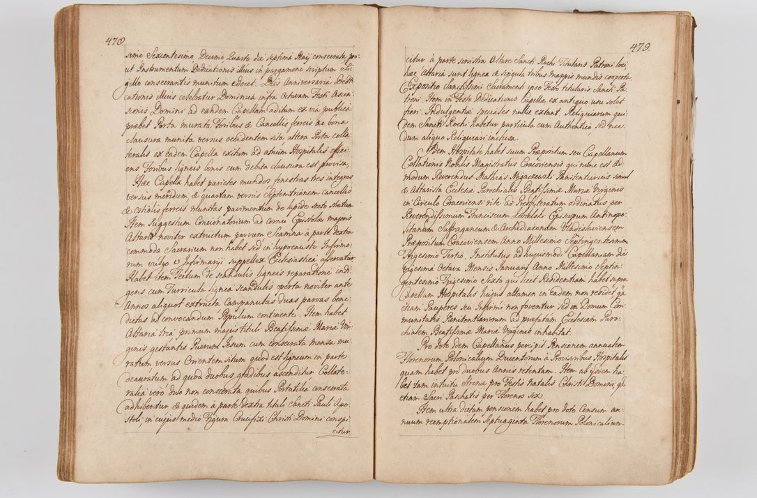 Zdjęcie nr 274 dla obiektu archiwalnego: Acta visitationis ecclesiarum parachialium tum capellarum - oratorium, hospitalium, confraternitatum ac aliorum piorum locorum intra et extra civitatem Cracoviensem consistentium, vigore litterarum specialis commissionis Cel. Principis et. R.D. Andrea Stanislai Kostka in Załuskie Załuski episcopi Cracoviensis ducis Severiensis, per Hyacinthum Łopacki canonicum et archipraesbyterum Cracoviensem, canonicum et archipraesbyterum Cracoviensem, canonicum Sandomieriensem, visitatorem a.D. 1748 et sequentii conscripta