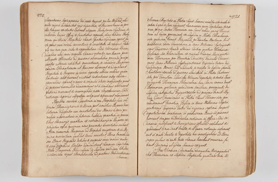 Zdjęcie nr 270 dla obiektu archiwalnego: Acta visitationis ecclesiarum parachialium tum capellarum - oratorium, hospitalium, confraternitatum ac aliorum piorum locorum intra et extra civitatem Cracoviensem consistentium, vigore litterarum specialis commissionis Cel. Principis et. R.D. Andrea Stanislai Kostka in Załuskie Załuski episcopi Cracoviensis ducis Severiensis, per Hyacinthum Łopacki canonicum et archipraesbyterum Cracoviensem, canonicum et archipraesbyterum Cracoviensem, canonicum Sandomieriensem, visitatorem a.D. 1748 et sequentii conscripta