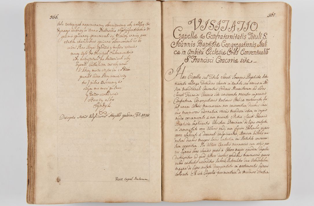 Zdjęcie nr 211 dla obiektu archiwalnego: Acta visitationis ecclesiarum parachialium tum capellarum - oratorium, hospitalium, confraternitatum ac aliorum piorum locorum intra et extra civitatem Cracoviensem consistentium, vigore litterarum specialis commissionis Cel. Principis et. R.D. Andrea Stanislai Kostka in Załuskie Załuski episcopi Cracoviensis ducis Severiensis, per Hyacinthum Łopacki canonicum et archipraesbyterum Cracoviensem, canonicum et archipraesbyterum Cracoviensem, canonicum Sandomieriensem, visitatorem a.D. 1748 et sequentii conscripta