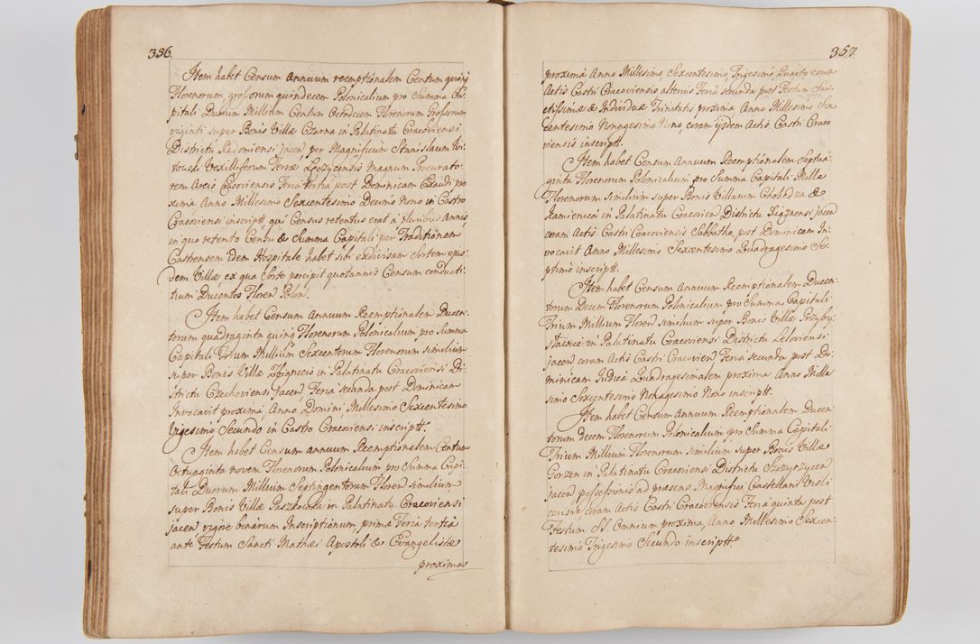 Zdjęcie nr 206 dla obiektu archiwalnego: Acta visitationis ecclesiarum parachialium tum capellarum - oratorium, hospitalium, confraternitatum ac aliorum piorum locorum intra et extra civitatem Cracoviensem consistentium, vigore litterarum specialis commissionis Cel. Principis et. R.D. Andrea Stanislai Kostka in Załuskie Załuski episcopi Cracoviensis ducis Severiensis, per Hyacinthum Łopacki canonicum et archipraesbyterum Cracoviensem, canonicum et archipraesbyterum Cracoviensem, canonicum Sandomieriensem, visitatorem a.D. 1748 et sequentii conscripta
