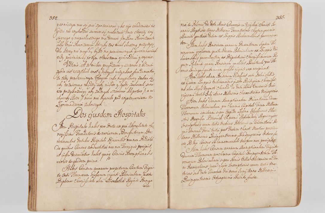 Zdjęcie nr 205 dla obiektu archiwalnego: Acta visitationis ecclesiarum parachialium tum capellarum - oratorium, hospitalium, confraternitatum ac aliorum piorum locorum intra et extra civitatem Cracoviensem consistentium, vigore litterarum specialis commissionis Cel. Principis et. R.D. Andrea Stanislai Kostka in Załuskie Załuski episcopi Cracoviensis ducis Severiensis, per Hyacinthum Łopacki canonicum et archipraesbyterum Cracoviensem, canonicum et archipraesbyterum Cracoviensem, canonicum Sandomieriensem, visitatorem a.D. 1748 et sequentii conscripta