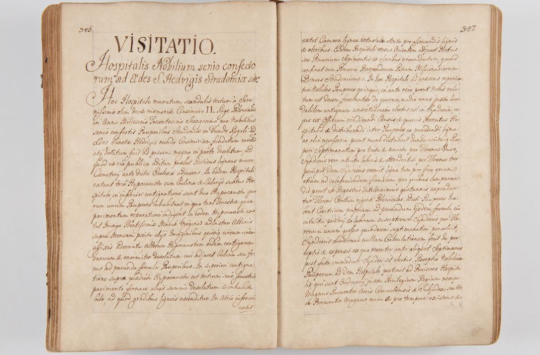 Zdjęcie nr 201 dla obiektu archiwalnego: Acta visitationis ecclesiarum parachialium tum capellarum - oratorium, hospitalium, confraternitatum ac aliorum piorum locorum intra et extra civitatem Cracoviensem consistentium, vigore litterarum specialis commissionis Cel. Principis et. R.D. Andrea Stanislai Kostka in Załuskie Załuski episcopi Cracoviensis ducis Severiensis, per Hyacinthum Łopacki canonicum et archipraesbyterum Cracoviensem, canonicum et archipraesbyterum Cracoviensem, canonicum Sandomieriensem, visitatorem a.D. 1748 et sequentii conscripta