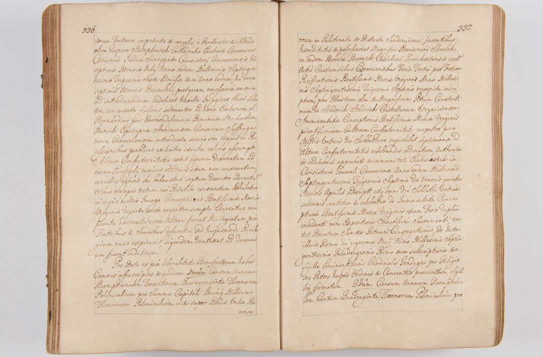 Zdjęcie nr 196 dla obiektu archiwalnego: Acta visitationis ecclesiarum parachialium tum capellarum - oratorium, hospitalium, confraternitatum ac aliorum piorum locorum intra et extra civitatem Cracoviensem consistentium, vigore litterarum specialis commissionis Cel. Principis et. R.D. Andrea Stanislai Kostka in Załuskie Załuski episcopi Cracoviensis ducis Severiensis, per Hyacinthum Łopacki canonicum et archipraesbyterum Cracoviensem, canonicum et archipraesbyterum Cracoviensem, canonicum Sandomieriensem, visitatorem a.D. 1748 et sequentii conscripta