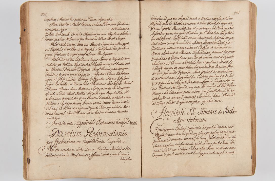 Zdjęcie nr 168 dla obiektu archiwalnego: Acta visitationis ecclesiarum parachialium tum capellarum - oratorium, hospitalium, confraternitatum ac aliorum piorum locorum intra et extra civitatem Cracoviensem consistentium, vigore litterarum specialis commissionis Cel. Principis et. R.D. Andrea Stanislai Kostka in Załuskie Załuski episcopi Cracoviensis ducis Severiensis, per Hyacinthum Łopacki canonicum et archipraesbyterum Cracoviensem, canonicum et archipraesbyterum Cracoviensem, canonicum Sandomieriensem, visitatorem a.D. 1748 et sequentii conscripta