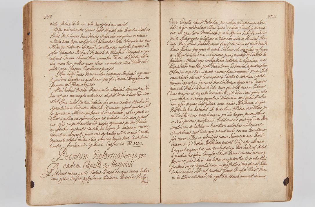 Zdjęcie nr 164 dla obiektu archiwalnego: Acta visitationis ecclesiarum parachialium tum capellarum - oratorium, hospitalium, confraternitatum ac aliorum piorum locorum intra et extra civitatem Cracoviensem consistentium, vigore litterarum specialis commissionis Cel. Principis et. R.D. Andrea Stanislai Kostka in Załuskie Załuski episcopi Cracoviensis ducis Severiensis, per Hyacinthum Łopacki canonicum et archipraesbyterum Cracoviensem, canonicum et archipraesbyterum Cracoviensem, canonicum Sandomieriensem, visitatorem a.D. 1748 et sequentii conscripta
