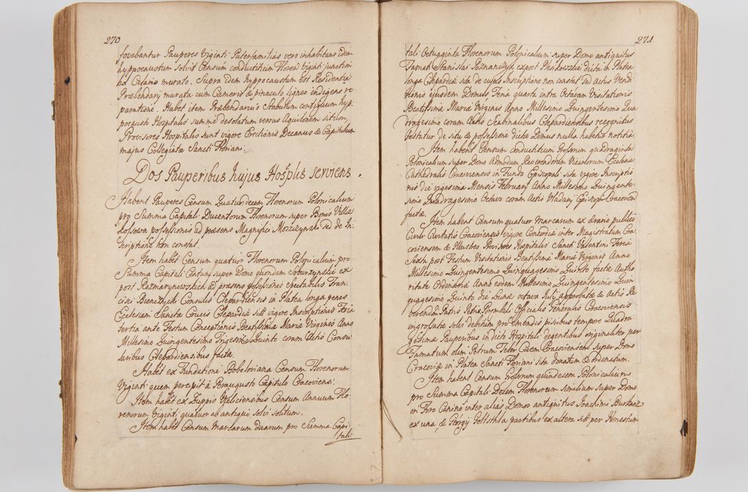 Zdjęcie nr 161 dla obiektu archiwalnego: Acta visitationis ecclesiarum parachialium tum capellarum - oratorium, hospitalium, confraternitatum ac aliorum piorum locorum intra et extra civitatem Cracoviensem consistentium, vigore litterarum specialis commissionis Cel. Principis et. R.D. Andrea Stanislai Kostka in Załuskie Załuski episcopi Cracoviensis ducis Severiensis, per Hyacinthum Łopacki canonicum et archipraesbyterum Cracoviensem, canonicum et archipraesbyterum Cracoviensem, canonicum Sandomieriensem, visitatorem a.D. 1748 et sequentii conscripta