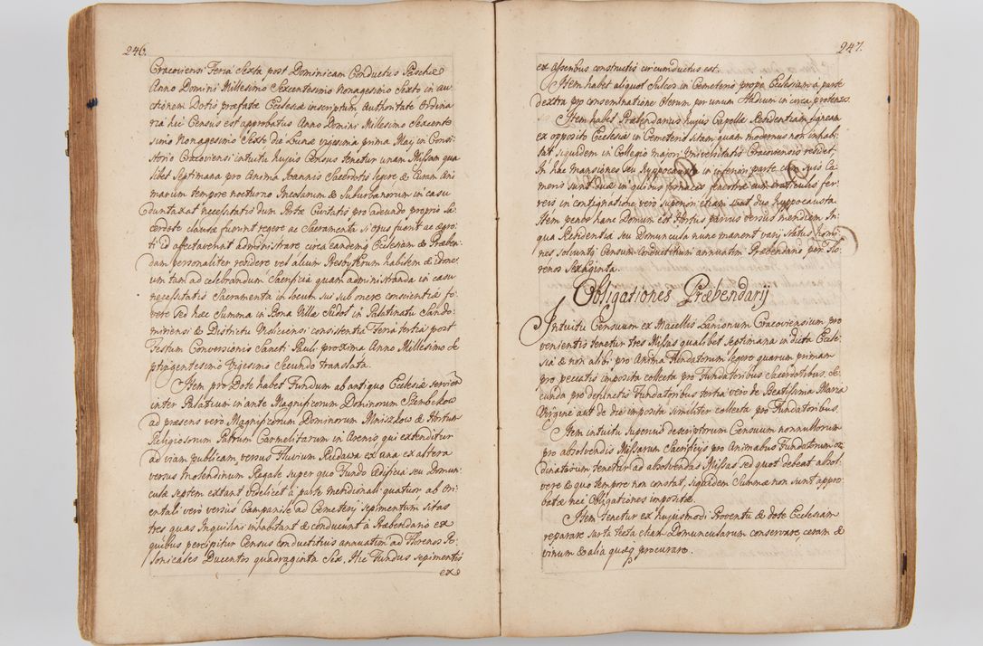 Zdjęcie nr 148 dla obiektu archiwalnego: Acta visitationis ecclesiarum parachialium tum capellarum - oratorium, hospitalium, confraternitatum ac aliorum piorum locorum intra et extra civitatem Cracoviensem consistentium, vigore litterarum specialis commissionis Cel. Principis et. R.D. Andrea Stanislai Kostka in Załuskie Załuski episcopi Cracoviensis ducis Severiensis, per Hyacinthum Łopacki canonicum et archipraesbyterum Cracoviensem, canonicum et archipraesbyterum Cracoviensem, canonicum Sandomieriensem, visitatorem a.D. 1748 et sequentii conscripta
