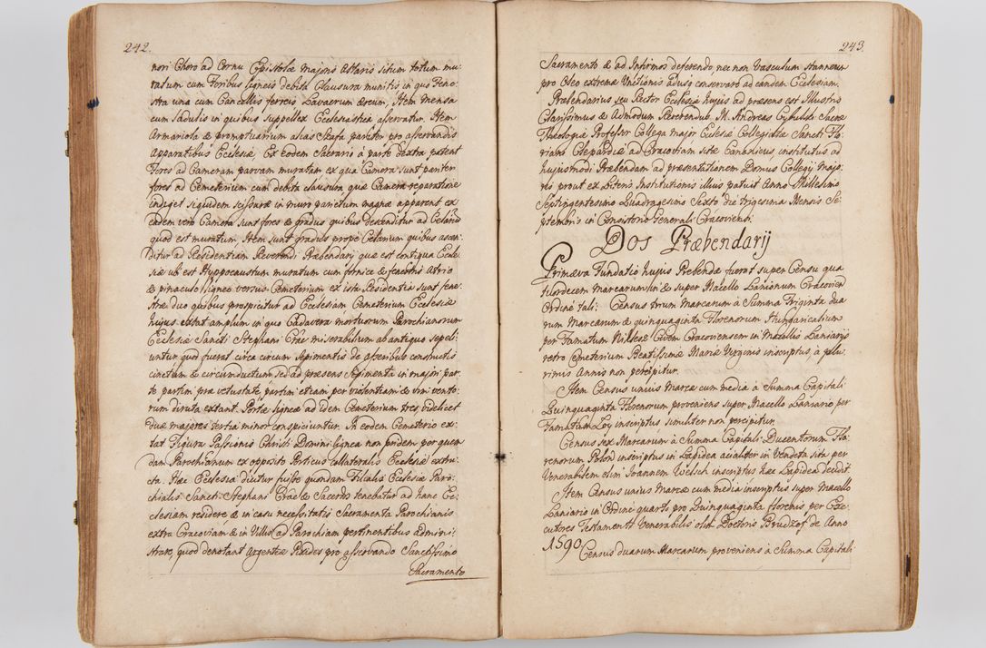 Zdjęcie nr 146 dla obiektu archiwalnego: Acta visitationis ecclesiarum parachialium tum capellarum - oratorium, hospitalium, confraternitatum ac aliorum piorum locorum intra et extra civitatem Cracoviensem consistentium, vigore litterarum specialis commissionis Cel. Principis et. R.D. Andrea Stanislai Kostka in Załuskie Załuski episcopi Cracoviensis ducis Severiensis, per Hyacinthum Łopacki canonicum et archipraesbyterum Cracoviensem, canonicum et archipraesbyterum Cracoviensem, canonicum Sandomieriensem, visitatorem a.D. 1748 et sequentii conscripta