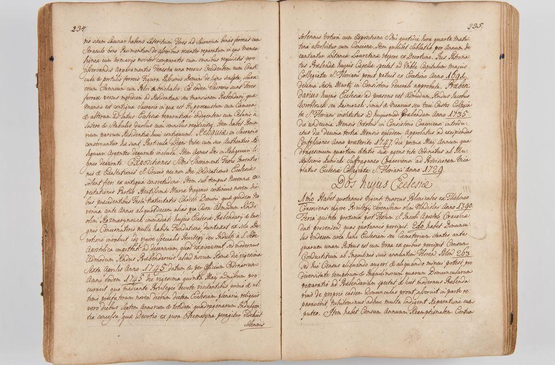 Zdjęcie nr 141 dla obiektu archiwalnego: Acta visitationis ecclesiarum parachialium tum capellarum - oratorium, hospitalium, confraternitatum ac aliorum piorum locorum intra et extra civitatem Cracoviensem consistentium, vigore litterarum specialis commissionis Cel. Principis et. R.D. Andrea Stanislai Kostka in Załuskie Załuski episcopi Cracoviensis ducis Severiensis, per Hyacinthum Łopacki canonicum et archipraesbyterum Cracoviensem, canonicum et archipraesbyterum Cracoviensem, canonicum Sandomieriensem, visitatorem a.D. 1748 et sequentii conscripta