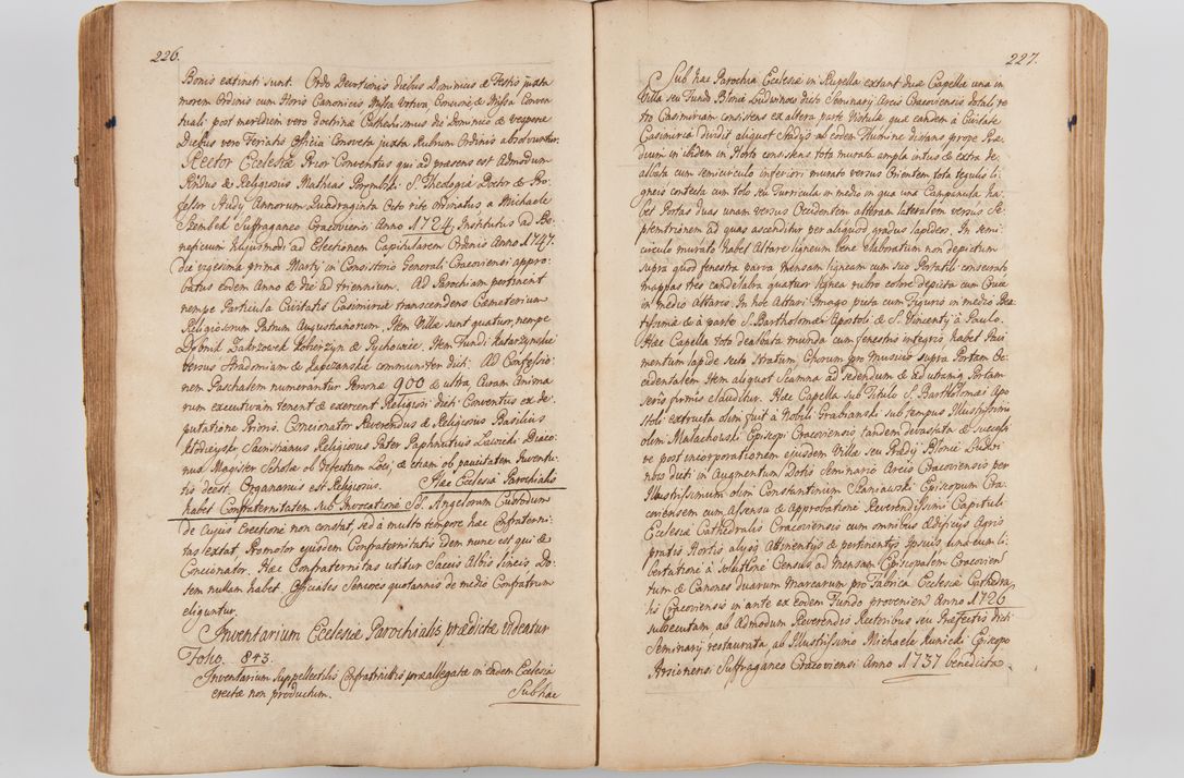 Zdjęcie nr 136 dla obiektu archiwalnego: Acta visitationis ecclesiarum parachialium tum capellarum - oratorium, hospitalium, confraternitatum ac aliorum piorum locorum intra et extra civitatem Cracoviensem consistentium, vigore litterarum specialis commissionis Cel. Principis et. R.D. Andrea Stanislai Kostka in Załuskie Załuski episcopi Cracoviensis ducis Severiensis, per Hyacinthum Łopacki canonicum et archipraesbyterum Cracoviensem, canonicum et archipraesbyterum Cracoviensem, canonicum Sandomieriensem, visitatorem a.D. 1748 et sequentii conscripta