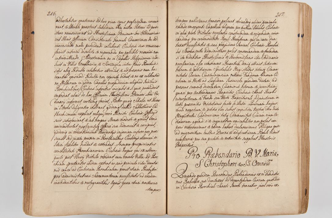 Zdjęcie nr 131 dla obiektu archiwalnego: Acta visitationis ecclesiarum parachialium tum capellarum - oratorium, hospitalium, confraternitatum ac aliorum piorum locorum intra et extra civitatem Cracoviensem consistentium, vigore litterarum specialis commissionis Cel. Principis et. R.D. Andrea Stanislai Kostka in Załuskie Załuski episcopi Cracoviensis ducis Severiensis, per Hyacinthum Łopacki canonicum et archipraesbyterum Cracoviensem, canonicum et archipraesbyterum Cracoviensem, canonicum Sandomieriensem, visitatorem a.D. 1748 et sequentii conscripta
