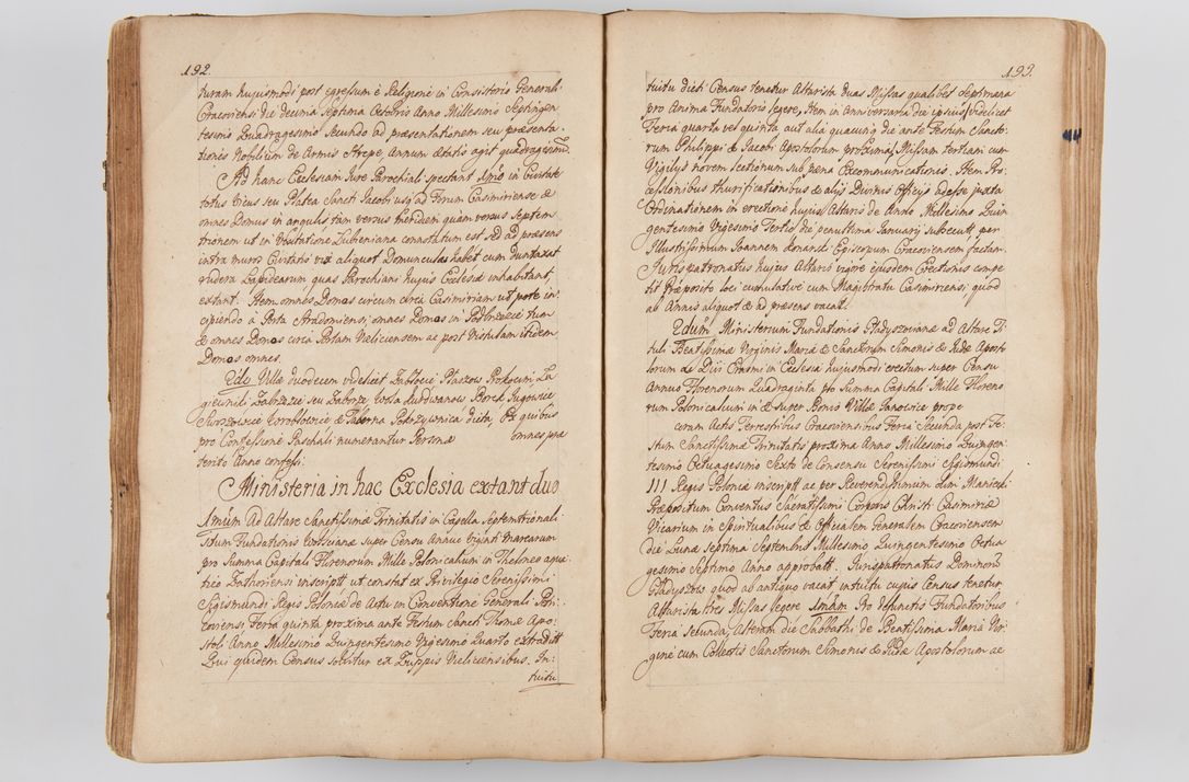 Zdjęcie nr 117 dla obiektu archiwalnego: Acta visitationis ecclesiarum parachialium tum capellarum - oratorium, hospitalium, confraternitatum ac aliorum piorum locorum intra et extra civitatem Cracoviensem consistentium, vigore litterarum specialis commissionis Cel. Principis et. R.D. Andrea Stanislai Kostka in Załuskie Załuski episcopi Cracoviensis ducis Severiensis, per Hyacinthum Łopacki canonicum et archipraesbyterum Cracoviensem, canonicum et archipraesbyterum Cracoviensem, canonicum Sandomieriensem, visitatorem a.D. 1748 et sequentii conscripta