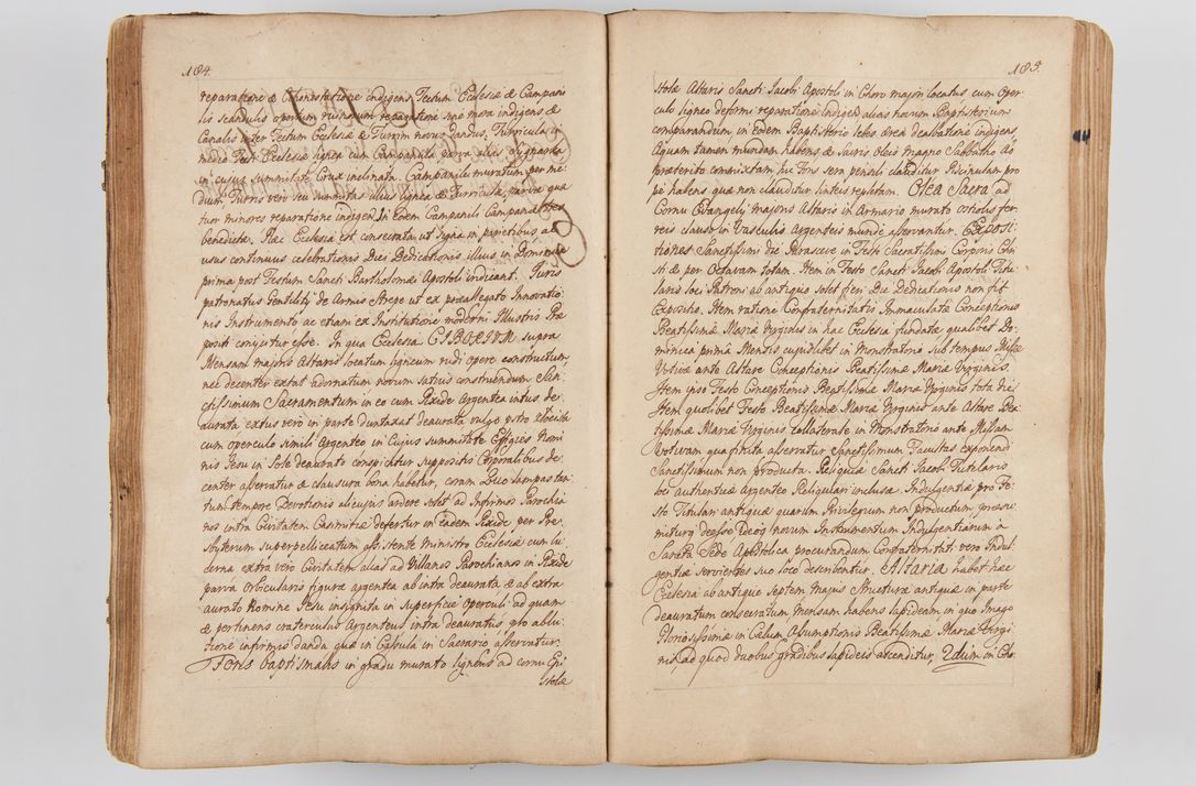 Zdjęcie nr 113 dla obiektu archiwalnego: Acta visitationis ecclesiarum parachialium tum capellarum - oratorium, hospitalium, confraternitatum ac aliorum piorum locorum intra et extra civitatem Cracoviensem consistentium, vigore litterarum specialis commissionis Cel. Principis et. R.D. Andrea Stanislai Kostka in Załuskie Załuski episcopi Cracoviensis ducis Severiensis, per Hyacinthum Łopacki canonicum et archipraesbyterum Cracoviensem, canonicum et archipraesbyterum Cracoviensem, canonicum Sandomieriensem, visitatorem a.D. 1748 et sequentii conscripta