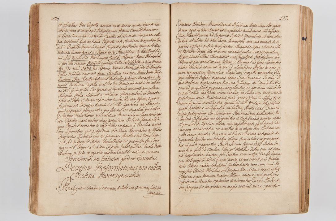 Zdjęcie nr 109 dla obiektu archiwalnego: Acta visitationis ecclesiarum parachialium tum capellarum - oratorium, hospitalium, confraternitatum ac aliorum piorum locorum intra et extra civitatem Cracoviensem consistentium, vigore litterarum specialis commissionis Cel. Principis et. R.D. Andrea Stanislai Kostka in Załuskie Załuski episcopi Cracoviensis ducis Severiensis, per Hyacinthum Łopacki canonicum et archipraesbyterum Cracoviensem, canonicum et archipraesbyterum Cracoviensem, canonicum Sandomieriensem, visitatorem a.D. 1748 et sequentii conscripta