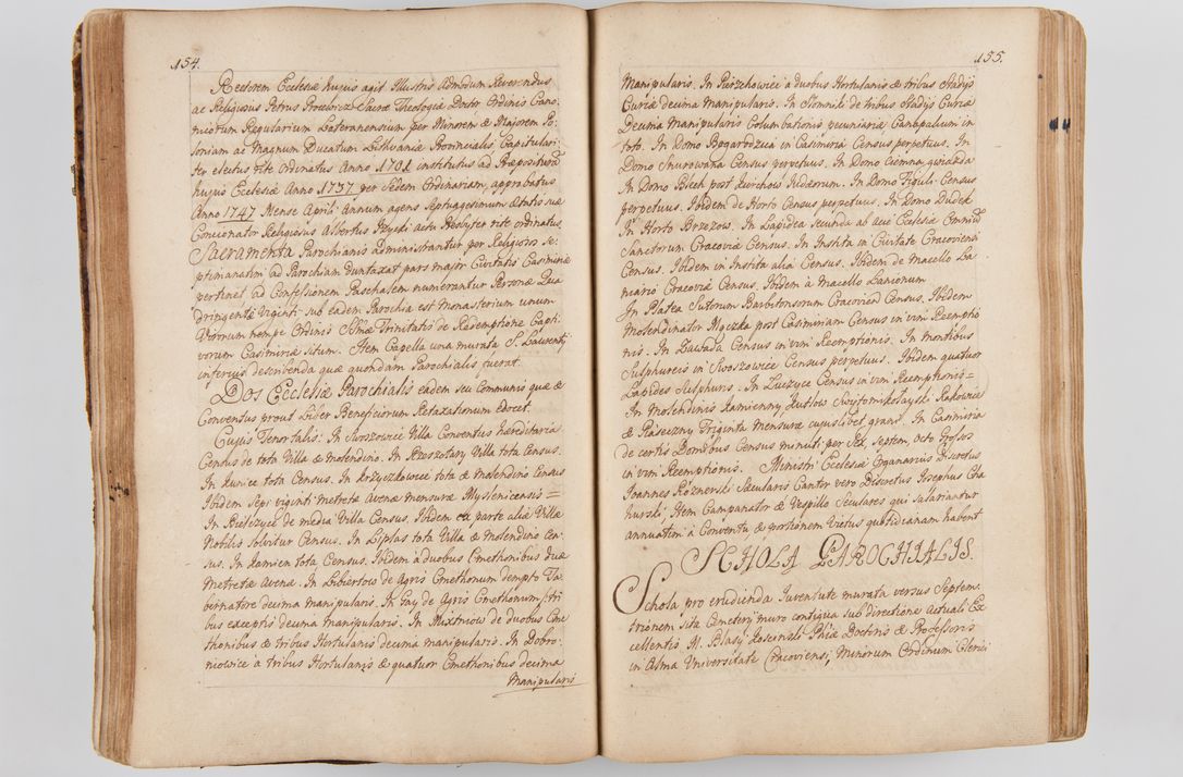 Zdjęcie nr 93 dla obiektu archiwalnego: Acta visitationis ecclesiarum parachialium tum capellarum - oratorium, hospitalium, confraternitatum ac aliorum piorum locorum intra et extra civitatem Cracoviensem consistentium, vigore litterarum specialis commissionis Cel. Principis et. R.D. Andrea Stanislai Kostka in Załuskie Załuski episcopi Cracoviensis ducis Severiensis, per Hyacinthum Łopacki canonicum et archipraesbyterum Cracoviensem, canonicum et archipraesbyterum Cracoviensem, canonicum Sandomieriensem, visitatorem a.D. 1748 et sequentii conscripta