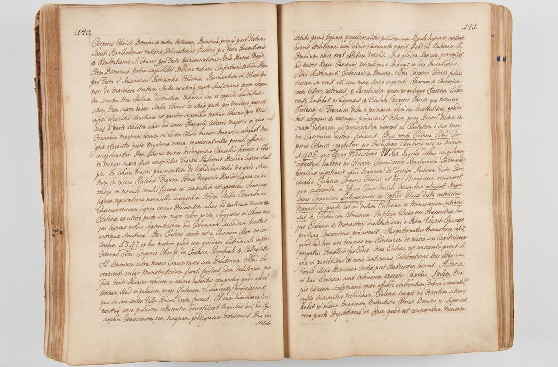 Zdjęcie nr 86 dla obiektu archiwalnego: Acta visitationis ecclesiarum parachialium tum capellarum - oratorium, hospitalium, confraternitatum ac aliorum piorum locorum intra et extra civitatem Cracoviensem consistentium, vigore litterarum specialis commissionis Cel. Principis et. R.D. Andrea Stanislai Kostka in Załuskie Załuski episcopi Cracoviensis ducis Severiensis, per Hyacinthum Łopacki canonicum et archipraesbyterum Cracoviensem, canonicum et archipraesbyterum Cracoviensem, canonicum Sandomieriensem, visitatorem a.D. 1748 et sequentii conscripta