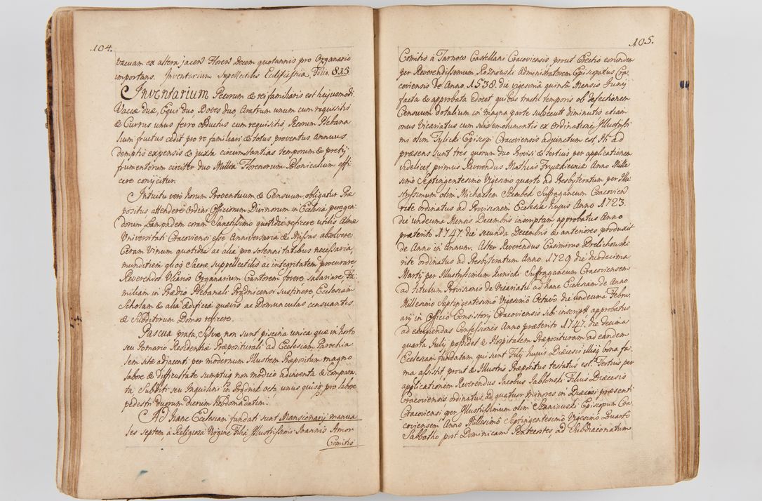 Zdjęcie nr 68 dla obiektu archiwalnego: Acta visitationis ecclesiarum parachialium tum capellarum - oratorium, hospitalium, confraternitatum ac aliorum piorum locorum intra et extra civitatem Cracoviensem consistentium, vigore litterarum specialis commissionis Cel. Principis et. R.D. Andrea Stanislai Kostka in Załuskie Załuski episcopi Cracoviensis ducis Severiensis, per Hyacinthum Łopacki canonicum et archipraesbyterum Cracoviensem, canonicum et archipraesbyterum Cracoviensem, canonicum Sandomieriensem, visitatorem a.D. 1748 et sequentii conscripta