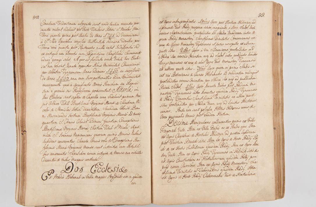 Zdjęcie nr 65 dla obiektu archiwalnego: Acta visitationis ecclesiarum parachialium tum capellarum - oratorium, hospitalium, confraternitatum ac aliorum piorum locorum intra et extra civitatem Cracoviensem consistentium, vigore litterarum specialis commissionis Cel. Principis et. R.D. Andrea Stanislai Kostka in Załuskie Załuski episcopi Cracoviensis ducis Severiensis, per Hyacinthum Łopacki canonicum et archipraesbyterum Cracoviensem, canonicum et archipraesbyterum Cracoviensem, canonicum Sandomieriensem, visitatorem a.D. 1748 et sequentii conscripta