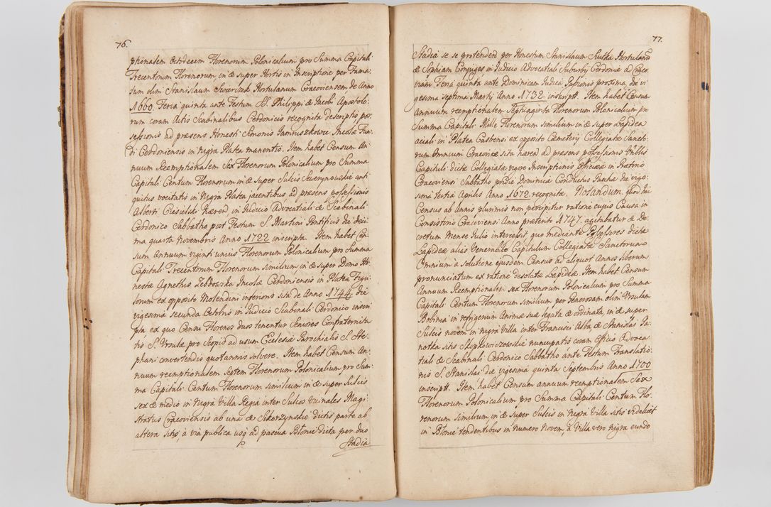 Zdjęcie nr 54 dla obiektu archiwalnego: Acta visitationis ecclesiarum parachialium tum capellarum - oratorium, hospitalium, confraternitatum ac aliorum piorum locorum intra et extra civitatem Cracoviensem consistentium, vigore litterarum specialis commissionis Cel. Principis et. R.D. Andrea Stanislai Kostka in Załuskie Załuski episcopi Cracoviensis ducis Severiensis, per Hyacinthum Łopacki canonicum et archipraesbyterum Cracoviensem, canonicum et archipraesbyterum Cracoviensem, canonicum Sandomieriensem, visitatorem a.D. 1748 et sequentii conscripta
