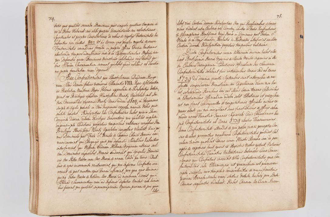 Zdjęcie nr 53 dla obiektu archiwalnego: Acta visitationis ecclesiarum parachialium tum capellarum - oratorium, hospitalium, confraternitatum ac aliorum piorum locorum intra et extra civitatem Cracoviensem consistentium, vigore litterarum specialis commissionis Cel. Principis et. R.D. Andrea Stanislai Kostka in Załuskie Załuski episcopi Cracoviensis ducis Severiensis, per Hyacinthum Łopacki canonicum et archipraesbyterum Cracoviensem, canonicum et archipraesbyterum Cracoviensem, canonicum Sandomieriensem, visitatorem a.D. 1748 et sequentii conscripta