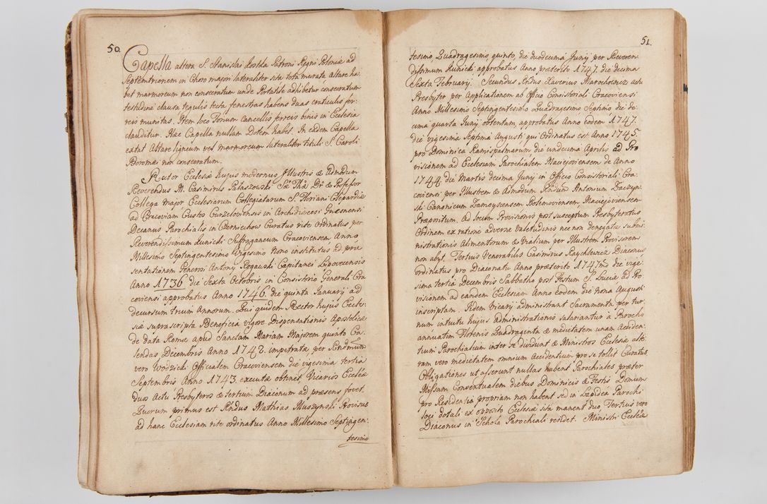 Zdjęcie nr 40 dla obiektu archiwalnego: Acta visitationis ecclesiarum parachialium tum capellarum - oratorium, hospitalium, confraternitatum ac aliorum piorum locorum intra et extra civitatem Cracoviensem consistentium, vigore litterarum specialis commissionis Cel. Principis et. R.D. Andrea Stanislai Kostka in Załuskie Załuski episcopi Cracoviensis ducis Severiensis, per Hyacinthum Łopacki canonicum et archipraesbyterum Cracoviensem, canonicum et archipraesbyterum Cracoviensem, canonicum Sandomieriensem, visitatorem a.D. 1748 et sequentii conscripta