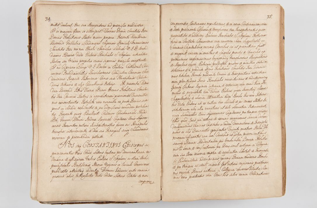 Zdjęcie nr 32 dla obiektu archiwalnego: Acta visitationis ecclesiarum parachialium tum capellarum - oratorium, hospitalium, confraternitatum ac aliorum piorum locorum intra et extra civitatem Cracoviensem consistentium, vigore litterarum specialis commissionis Cel. Principis et. R.D. Andrea Stanislai Kostka in Załuskie Załuski episcopi Cracoviensis ducis Severiensis, per Hyacinthum Łopacki canonicum et archipraesbyterum Cracoviensem, canonicum et archipraesbyterum Cracoviensem, canonicum Sandomieriensem, visitatorem a.D. 1748 et sequentii conscripta