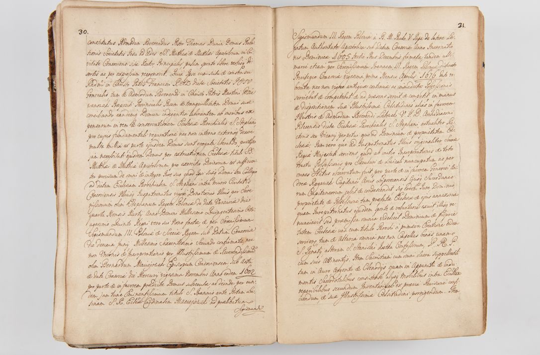 Zdjęcie nr 30 dla obiektu archiwalnego: Acta visitationis ecclesiarum parachialium tum capellarum - oratorium, hospitalium, confraternitatum ac aliorum piorum locorum intra et extra civitatem Cracoviensem consistentium, vigore litterarum specialis commissionis Cel. Principis et. R.D. Andrea Stanislai Kostka in Załuskie Załuski episcopi Cracoviensis ducis Severiensis, per Hyacinthum Łopacki canonicum et archipraesbyterum Cracoviensem, canonicum et archipraesbyterum Cracoviensem, canonicum Sandomieriensem, visitatorem a.D. 1748 et sequentii conscripta