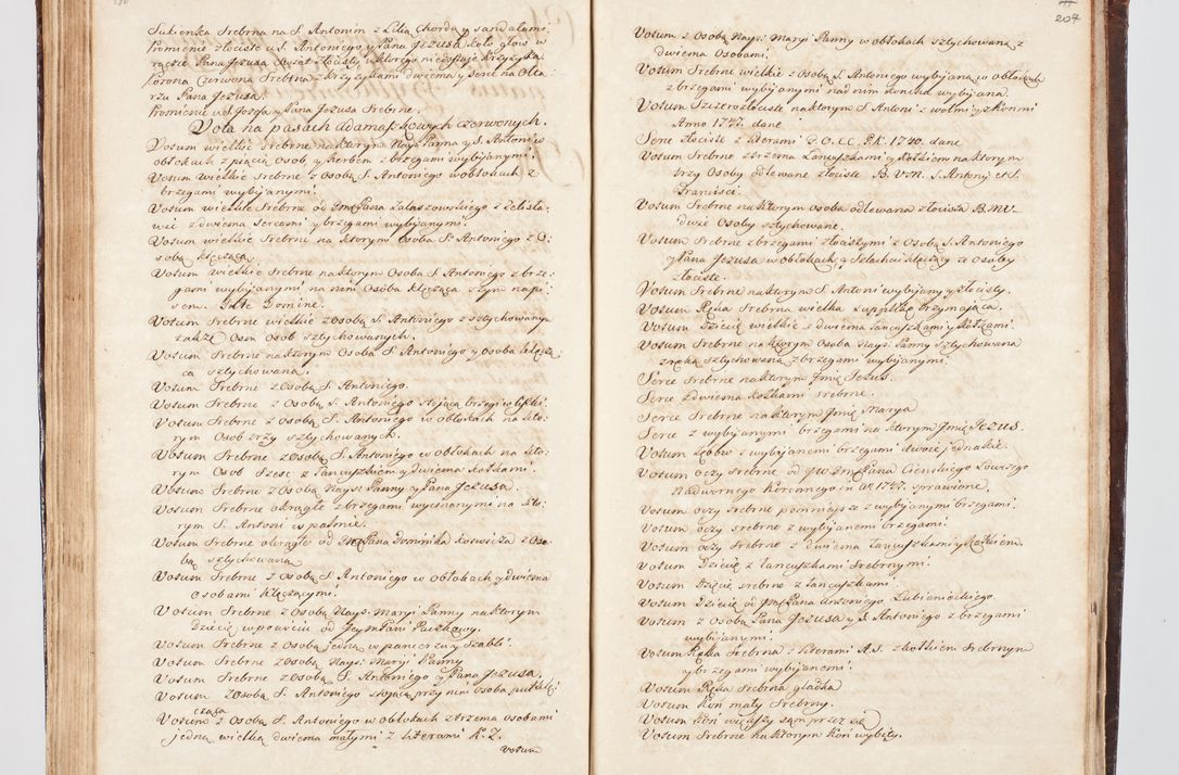 Zdjęcie nr 233 dla obiektu archiwalnego: Visitatio ecclesiarum parachialium, praebendarum, capellarum, hospitalium, confraternitatum, nec non beneficiorum in decanatu Scalensi Kostka comitis in Załuskie Załuski, episcopi Cracoviensis, ducis Severiae per me Andream Nehrebecki S.Th.D., Insignis Collegiatae Sandomieriensis canonicum et scholasticum Scarbimieiensem, delegatum et deputatum extraordinarium visitatorem a.D. 1748 die 23 mensis Aprilis inchoata, ac successivo anno eodem 1748 diec 24 Octobris finita