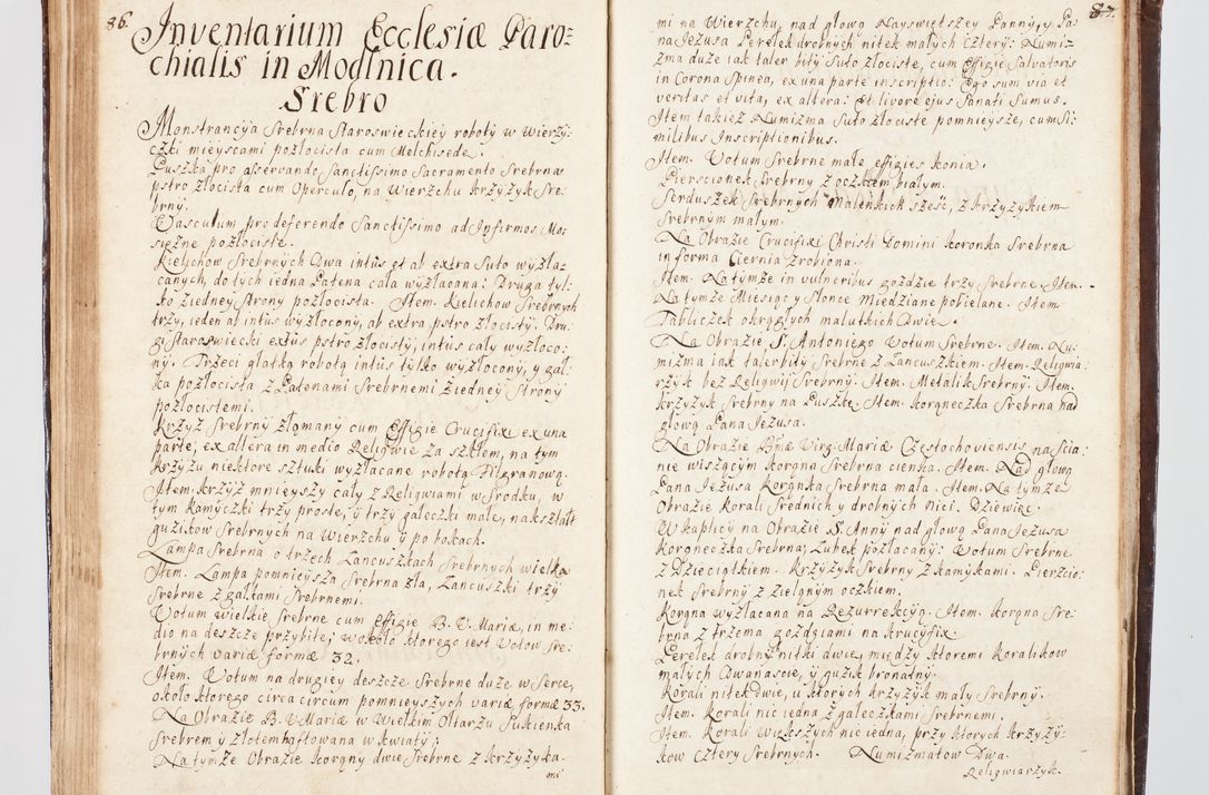 Zdjęcie nr 219 dla obiektu archiwalnego: Visitatio ecclesiarum parachialium, praebendarum, capellarum, hospitalium, confraternitatum, nec non beneficiorum in decanatu Scalensi Kostka comitis in Załuskie Załuski, episcopi Cracoviensis, ducis Severiae per me Andream Nehrebecki S.Th.D., Insignis Collegiatae Sandomieriensis canonicum et scholasticum Scarbimieiensem, delegatum et deputatum extraordinarium visitatorem a.D. 1748 die 23 mensis Aprilis inchoata, ac successivo anno eodem 1748 diec 24 Octobris finita