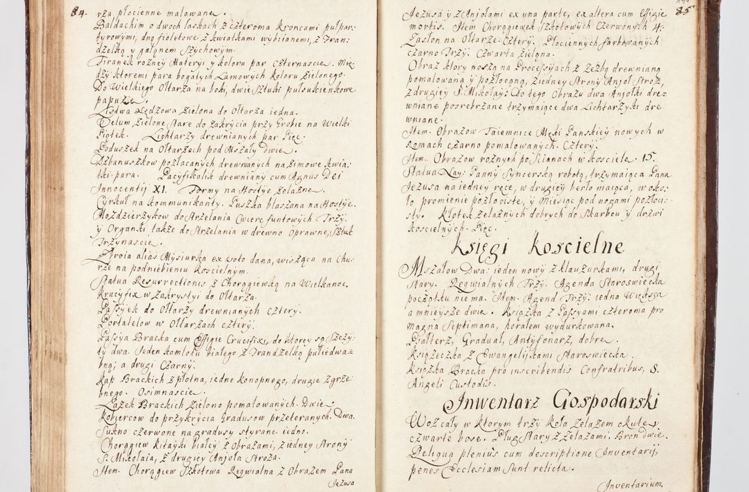 Zdjęcie nr 218 dla obiektu archiwalnego: Visitatio ecclesiarum parachialium, praebendarum, capellarum, hospitalium, confraternitatum, nec non beneficiorum in decanatu Scalensi Kostka comitis in Załuskie Załuski, episcopi Cracoviensis, ducis Severiae per me Andream Nehrebecki S.Th.D., Insignis Collegiatae Sandomieriensis canonicum et scholasticum Scarbimieiensem, delegatum et deputatum extraordinarium visitatorem a.D. 1748 die 23 mensis Aprilis inchoata, ac successivo anno eodem 1748 diec 24 Octobris finita