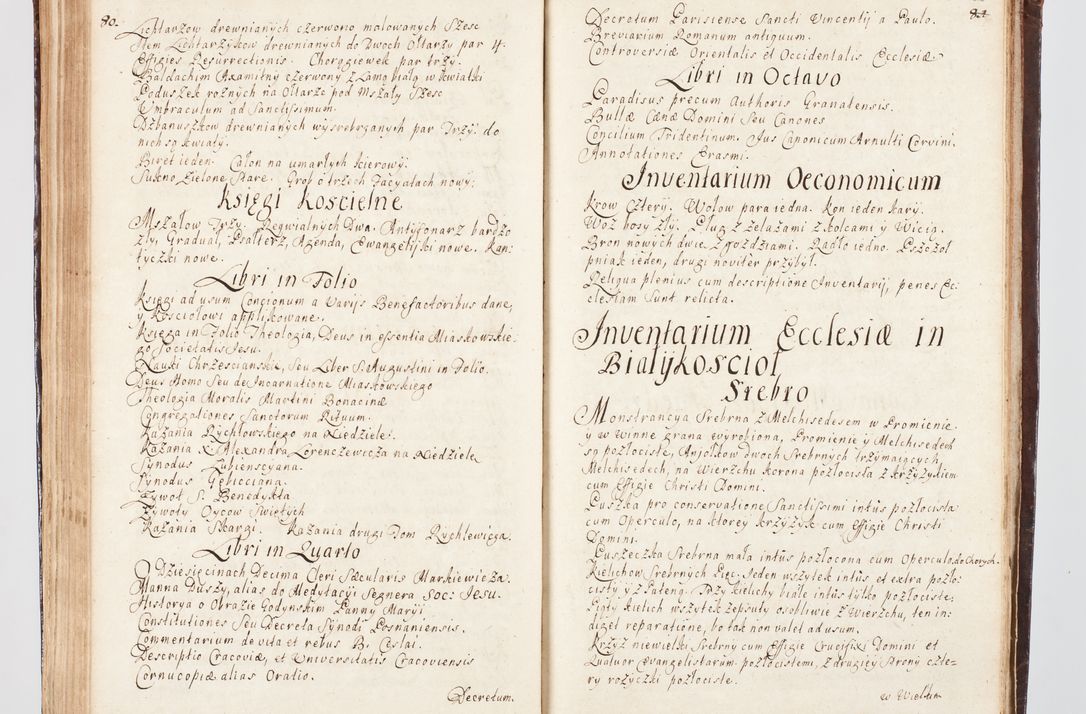 Zdjęcie nr 216 dla obiektu archiwalnego: Visitatio ecclesiarum parachialium, praebendarum, capellarum, hospitalium, confraternitatum, nec non beneficiorum in decanatu Scalensi Kostka comitis in Załuskie Załuski, episcopi Cracoviensis, ducis Severiae per me Andream Nehrebecki S.Th.D., Insignis Collegiatae Sandomieriensis canonicum et scholasticum Scarbimieiensem, delegatum et deputatum extraordinarium visitatorem a.D. 1748 die 23 mensis Aprilis inchoata, ac successivo anno eodem 1748 diec 24 Octobris finita