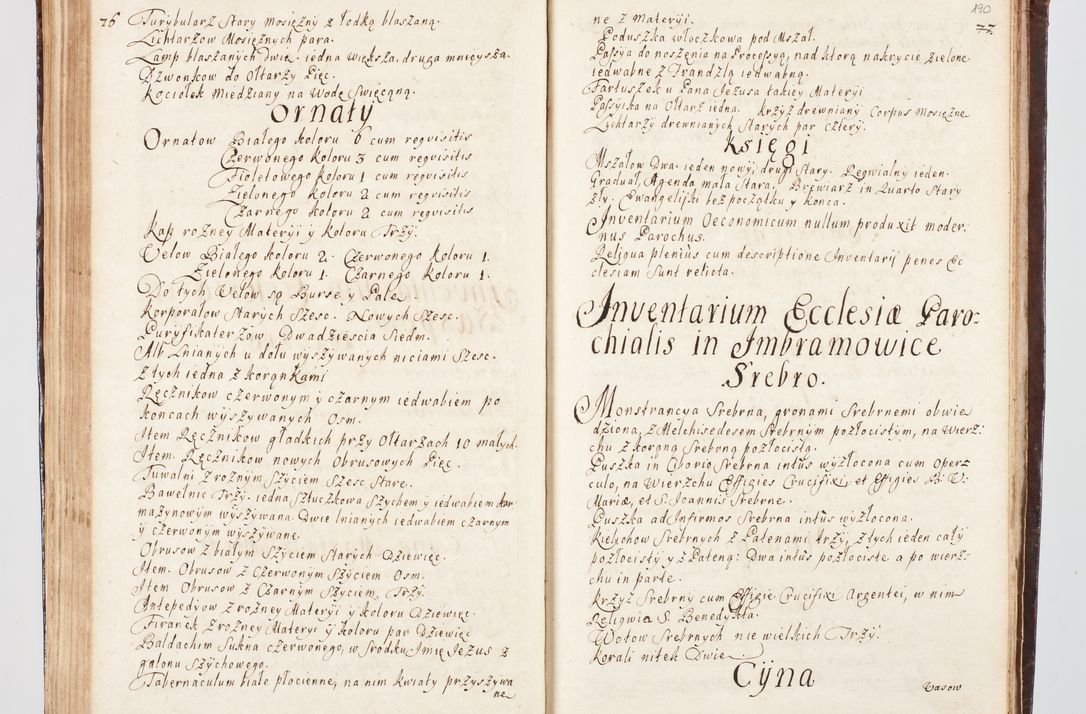 Zdjęcie nr 214 dla obiektu archiwalnego: Visitatio ecclesiarum parachialium, praebendarum, capellarum, hospitalium, confraternitatum, nec non beneficiorum in decanatu Scalensi Kostka comitis in Załuskie Załuski, episcopi Cracoviensis, ducis Severiae per me Andream Nehrebecki S.Th.D., Insignis Collegiatae Sandomieriensis canonicum et scholasticum Scarbimieiensem, delegatum et deputatum extraordinarium visitatorem a.D. 1748 die 23 mensis Aprilis inchoata, ac successivo anno eodem 1748 diec 24 Octobris finita